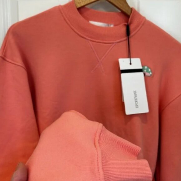 NWT Sportmax Pink Mushroom Sweatshirt Size: Small Spring/Summer - Picture 3 of 8